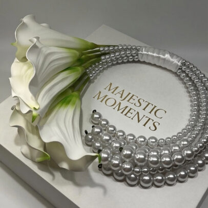 Pearl Ivory Calla Bouquet