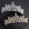 Crystal Crown for The Birthday Queen, Princess Wedding Ball Celebration Party Bridal Hair Accessory Decoration Tiara